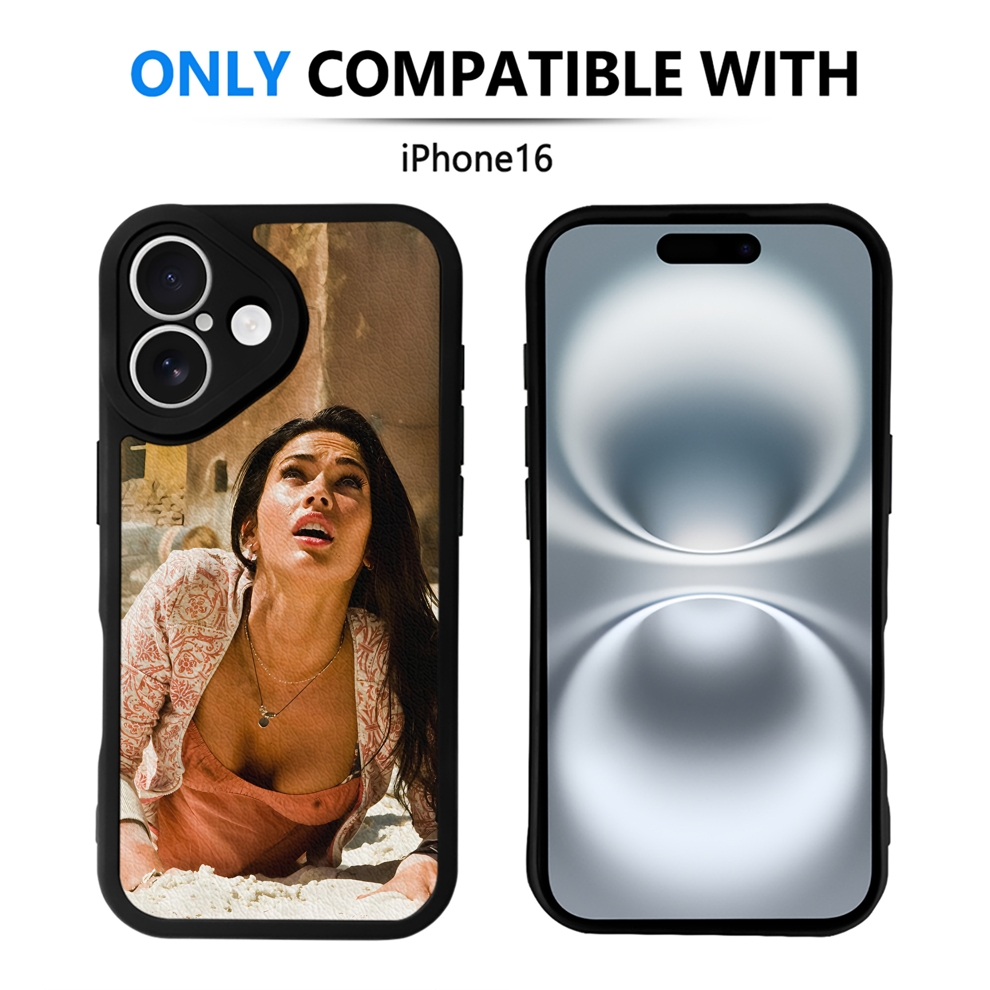 （画像用） Transformers トランスフォーマー 【iPhone 16シリーズ対応】シリコンスマホケース（レザー調） 材質：シリコン